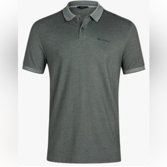 Ben Sherman green golf shirt sz XL - Picture 5 of 9